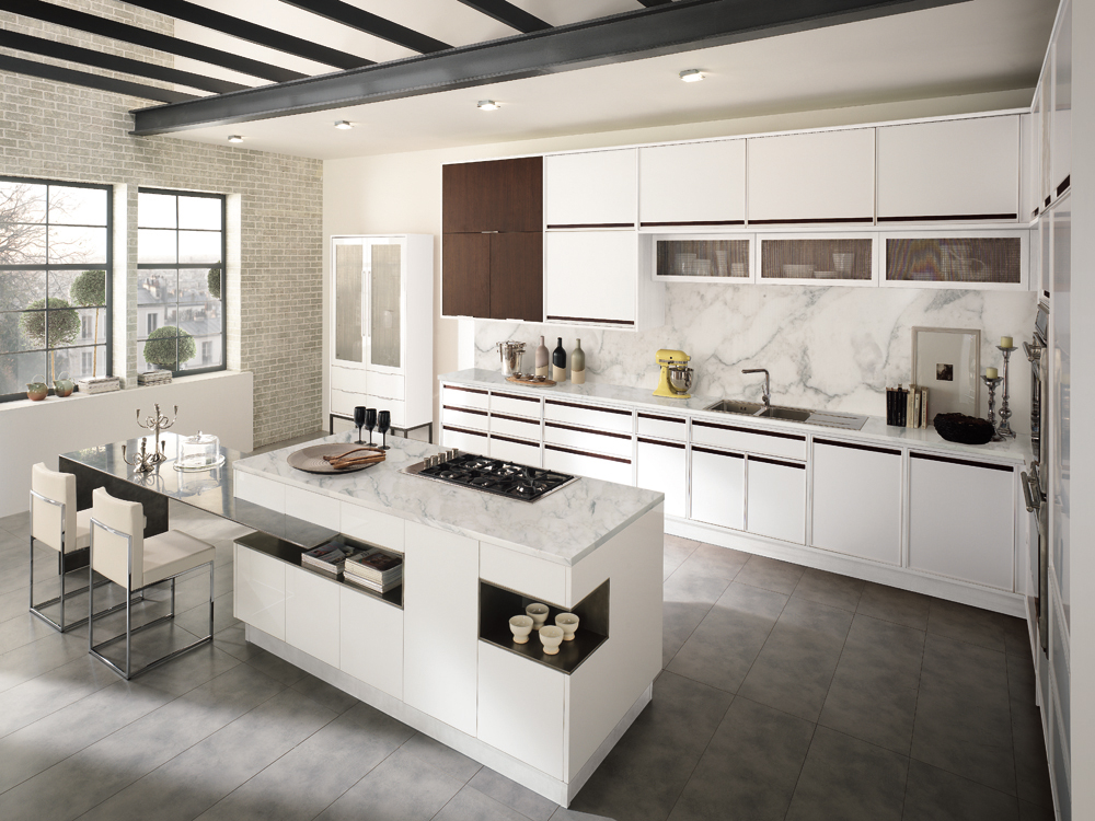 Кухня Timeline art.DOOR_WITH_INTEGRATED_HANDLE_2 от магазина Piramida Interiors