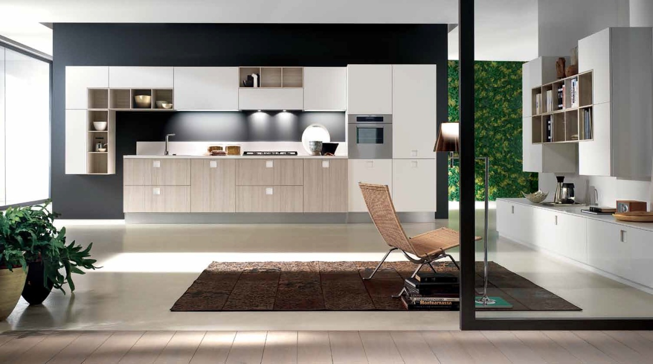 Кухня Quadra art.NIGHT&DAY_2 от магазина Piramida Interiors