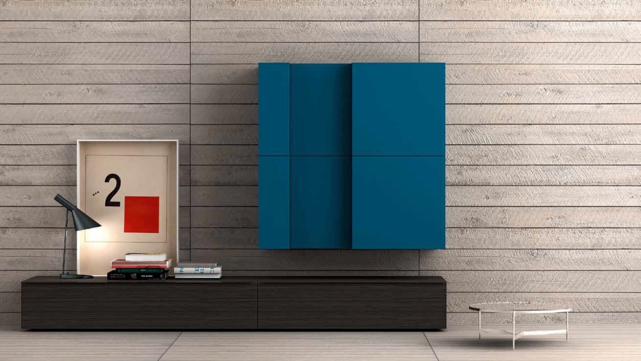Стенка Sketchbook Spazio Day art.M202 от магазина Piramida Interiors
