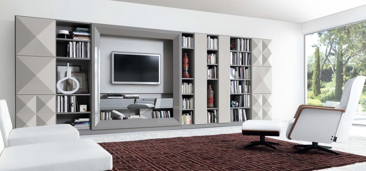 Книжный шкаф Concerto art.11 от магазина Piramida Interiors