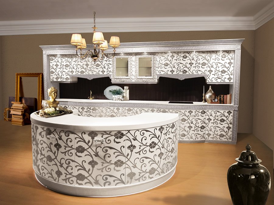 Кухня Art Deco art.ALESSIA_2 от магазина Piramida Interiors