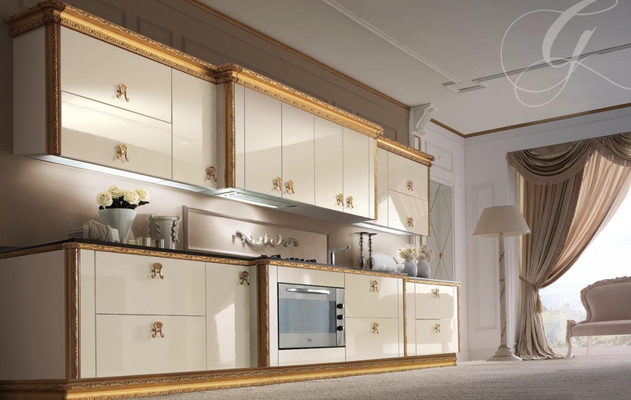 Кухня Luxury art.MAJESTIC_ORO_2 от магазина Piramida Interiors