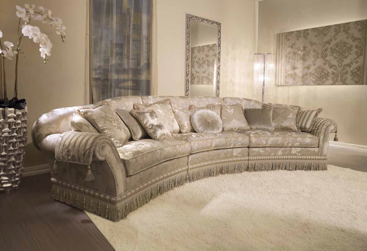 Диван Glamour art.GLICINE_RING_01 от магазина Piramida Interiors