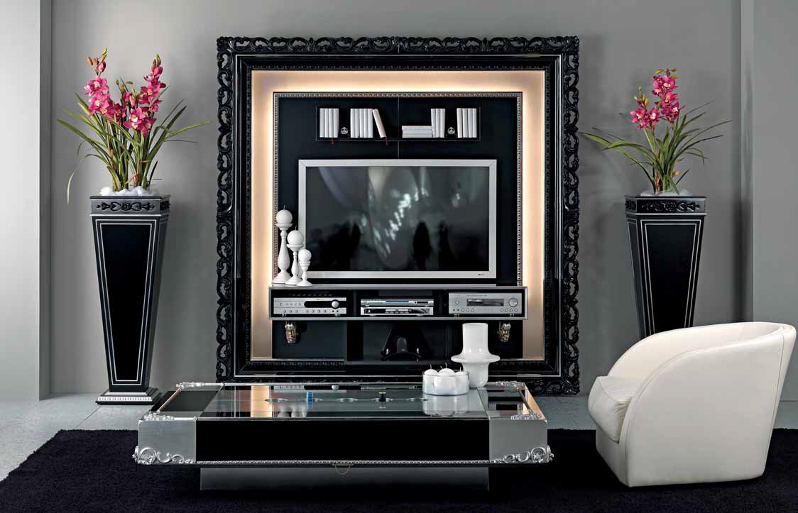 Стойка для TV Entertaining Concept art.THE_FRAME_HOME_CINEMA_BAROQUE от магазина Piramida Interiors