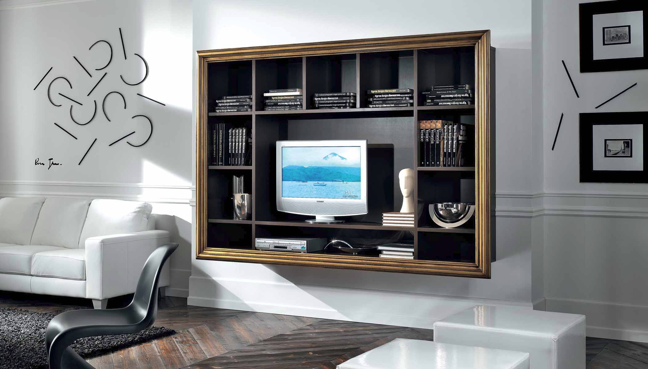 Книжный шкаф Palladio Glamour art.G.2303 от магазина Piramida Interiors