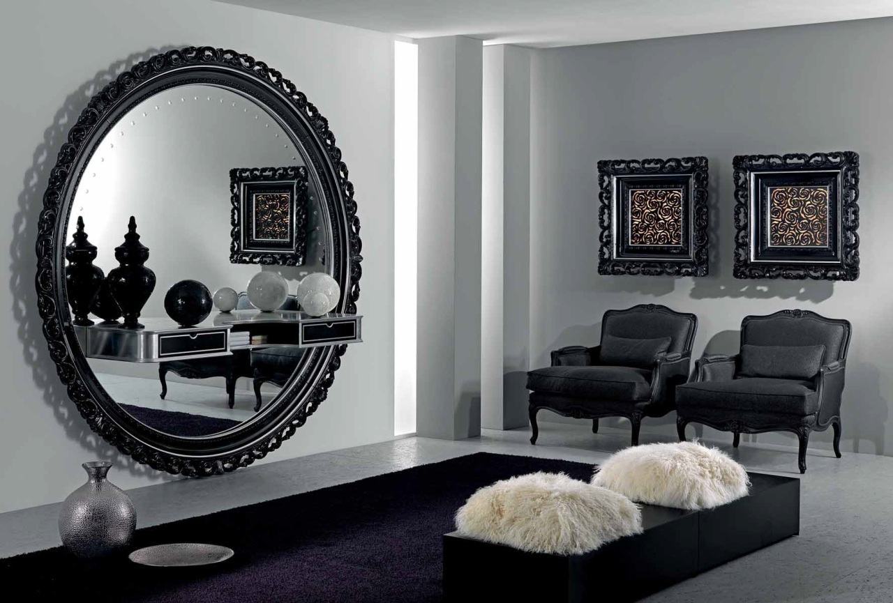 Зеркало Entertaining Concept art.STAR_GATE_“BIG_MIRROR”_BAROQUE от магазина Piramida Interiors