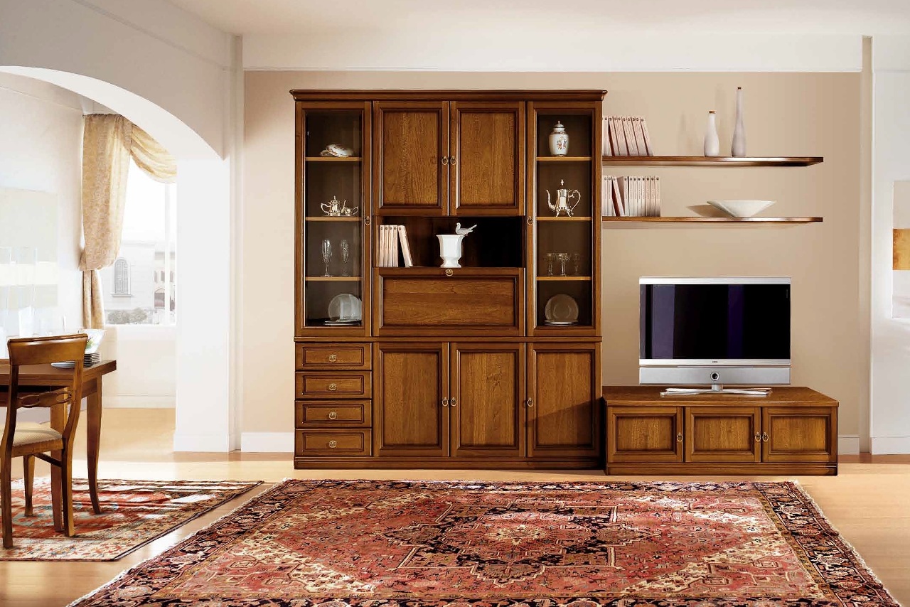 Стенка Compas art.EPOCA_703 от магазина Piramida Interiors