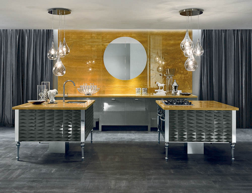 Кухня Luxury Glam art.CUSPIDE_LACCATO от магазина Piramida Interiors