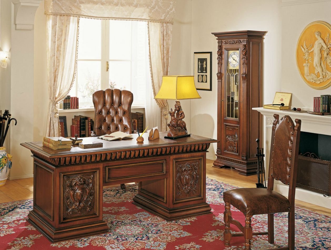 Письменный стол Firenze art.FI/SP/PP от магазина Piramida Interiors