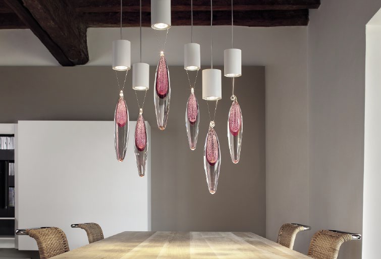 Потолочная лампа Anima art.PL6_rubino от магазина Piramida Interiors