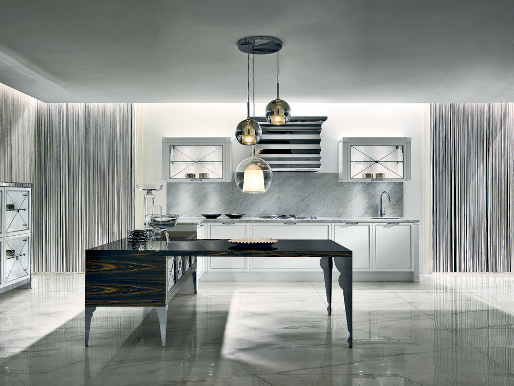Кухня Luxury Glam art.TELAIO_SILVER от магазина Piramida Interiors