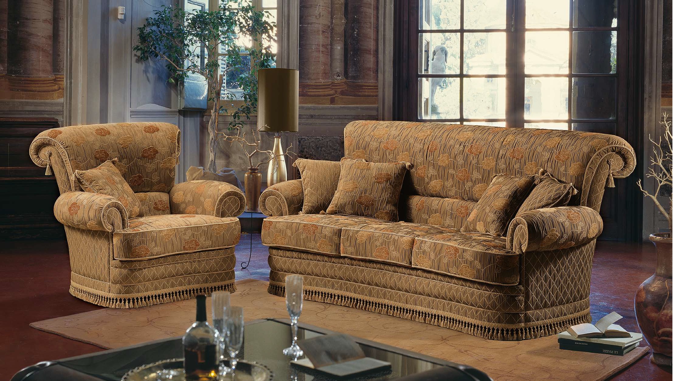 Диван Linea Due art.Alessandra_3 от магазина Piramida Interiors