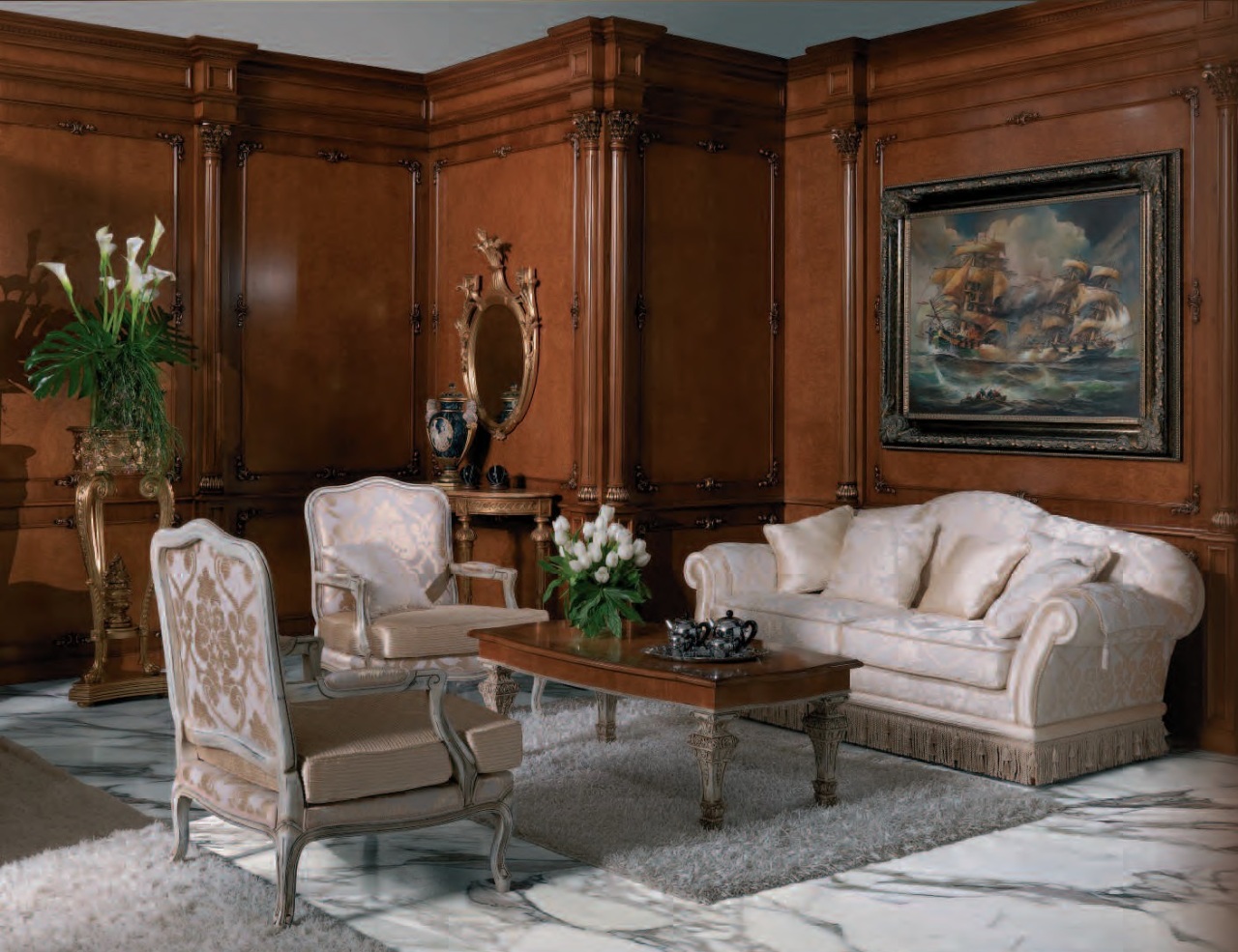 Композиция Live the Luxury art.003 от магазина Piramida Interiors