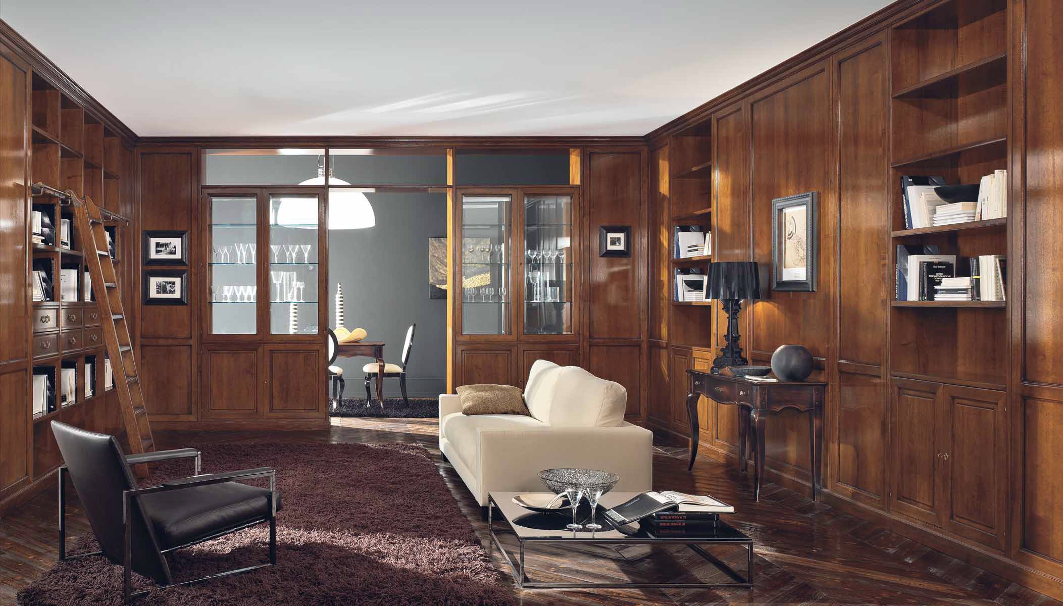 Книжный шкаф Palladio Classico art.P.1010C от магазина Piramida Interiors