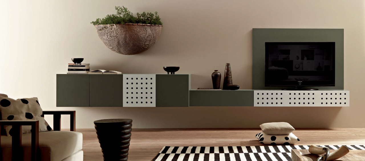 Стенка Scacco art.C#02_1 от магазина Piramida Interiors