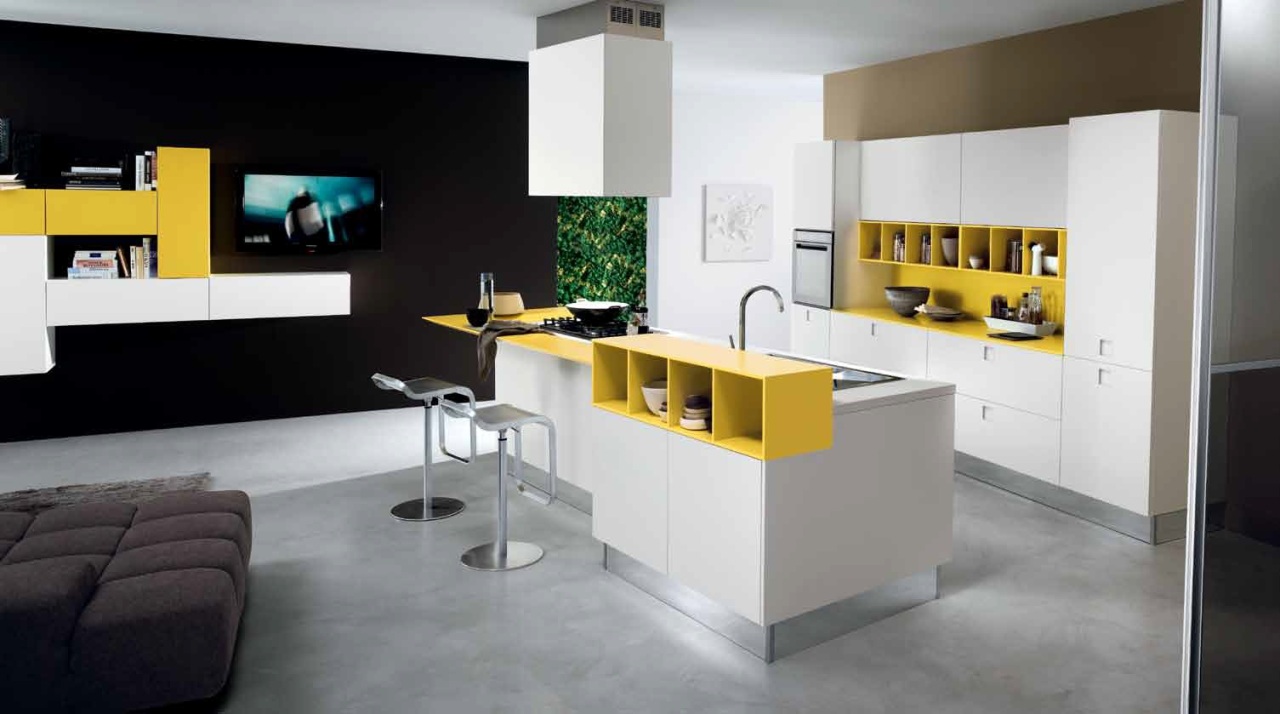Кухня Quadra art.TURN_AROUND от магазина Piramida Interiors