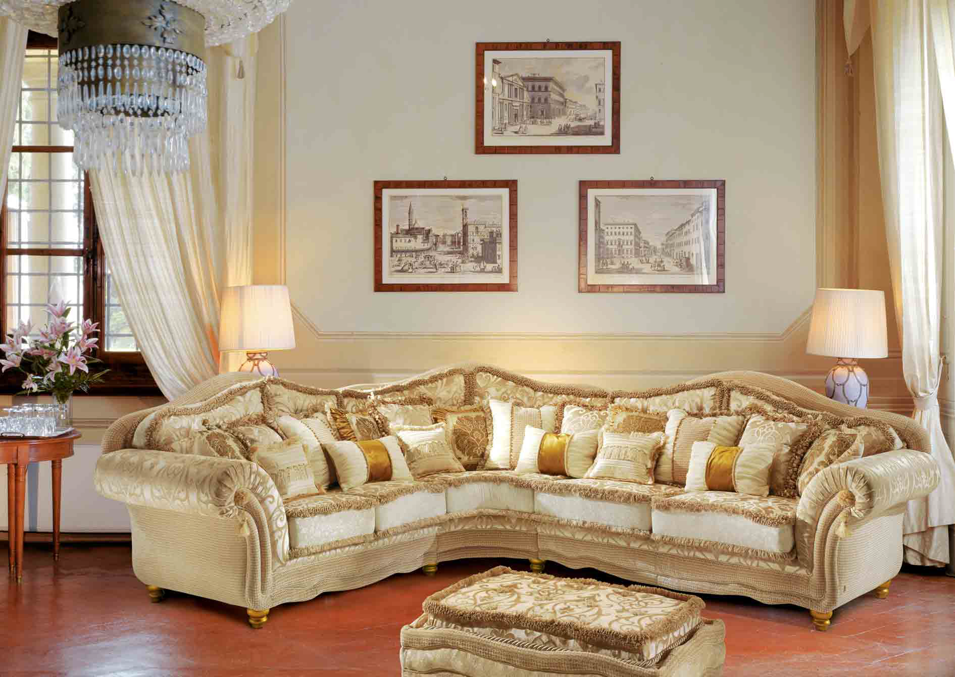 Диван Life Style art.Alexander-4_corner от магазина Piramida Interiors