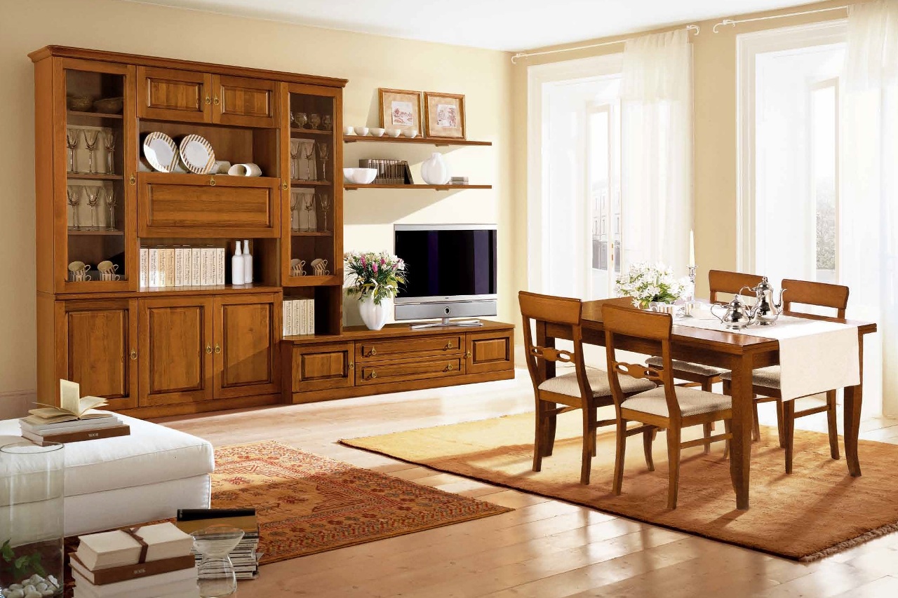 Стенка Compas art.ASOLO_703 от магазина Piramida Interiors