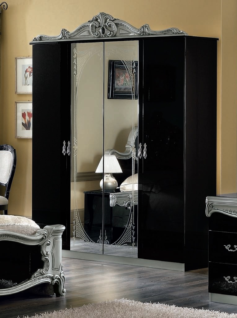 Шкаф Barocco Black art.098AR4.02NE от магазина Piramida Interiors