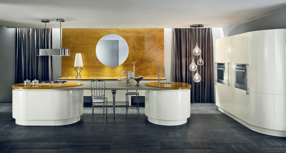Кухня Luxury Glam art.ROUNDS от магазина Piramida Interiors