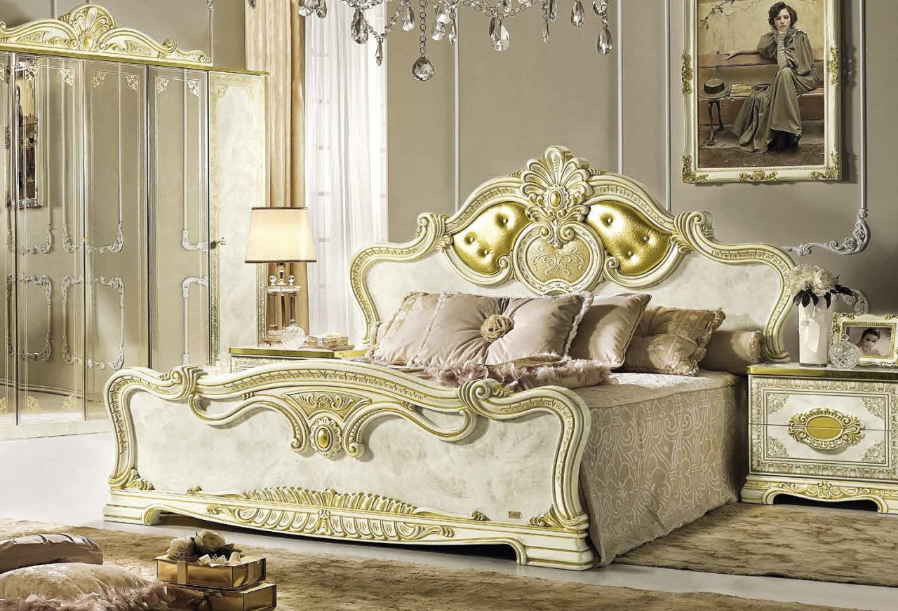 Кровать Leonardo art.137LET.03OP от магазина Piramida Interiors