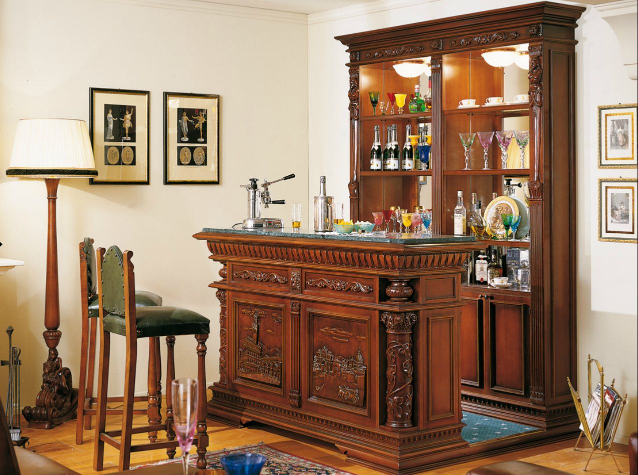 Барная стойка Firenze art.FI/MB от магазина Piramida Interiors