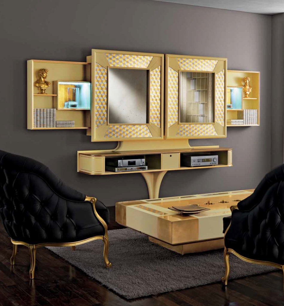 Стойка для TV Entertaining Concept art.SLIDING-H.C._MOSAIK от магазина Piramida Interiors
