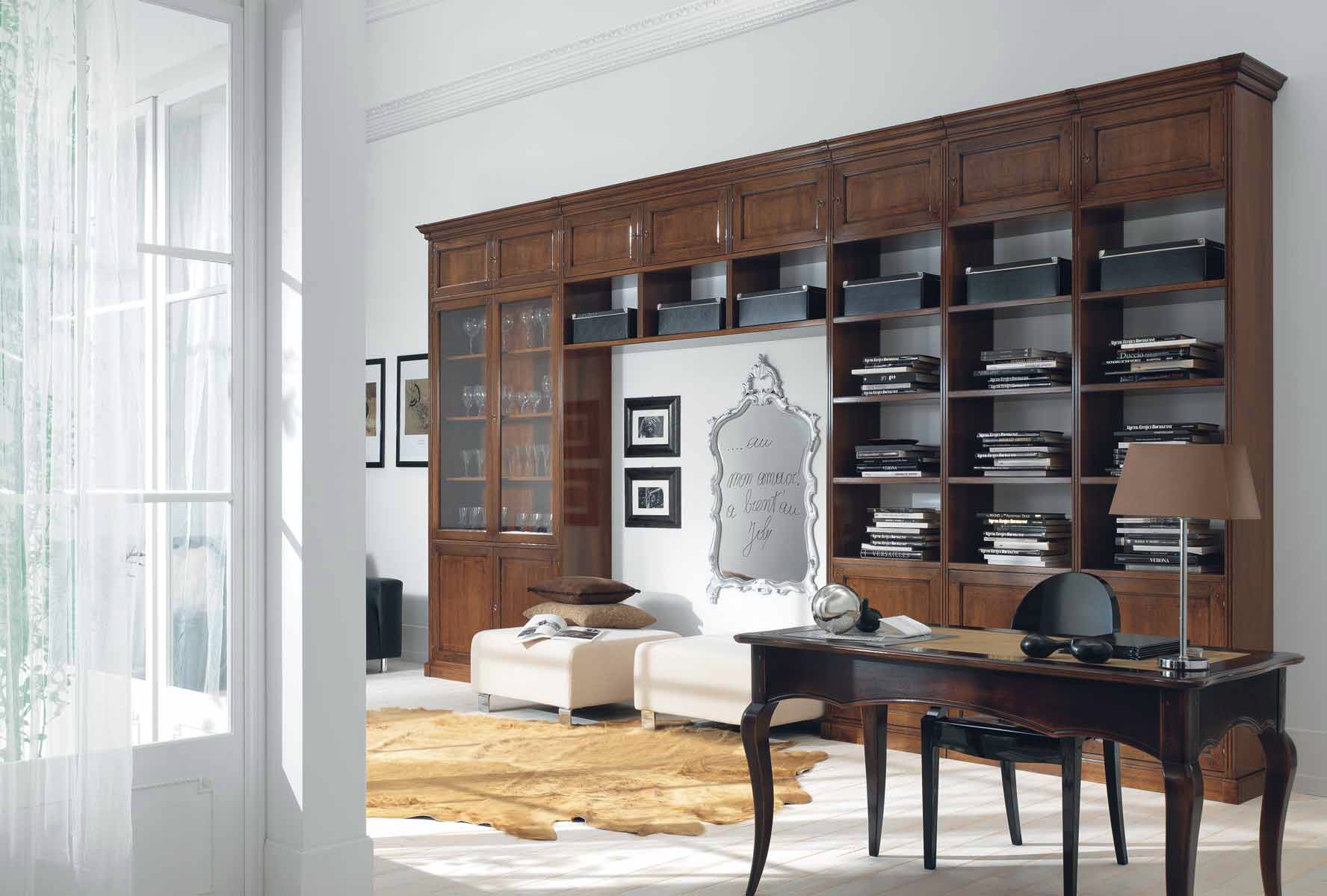 Книжный шкаф Palladio  Antiquo art.P.1002A от магазина Piramida Interiors