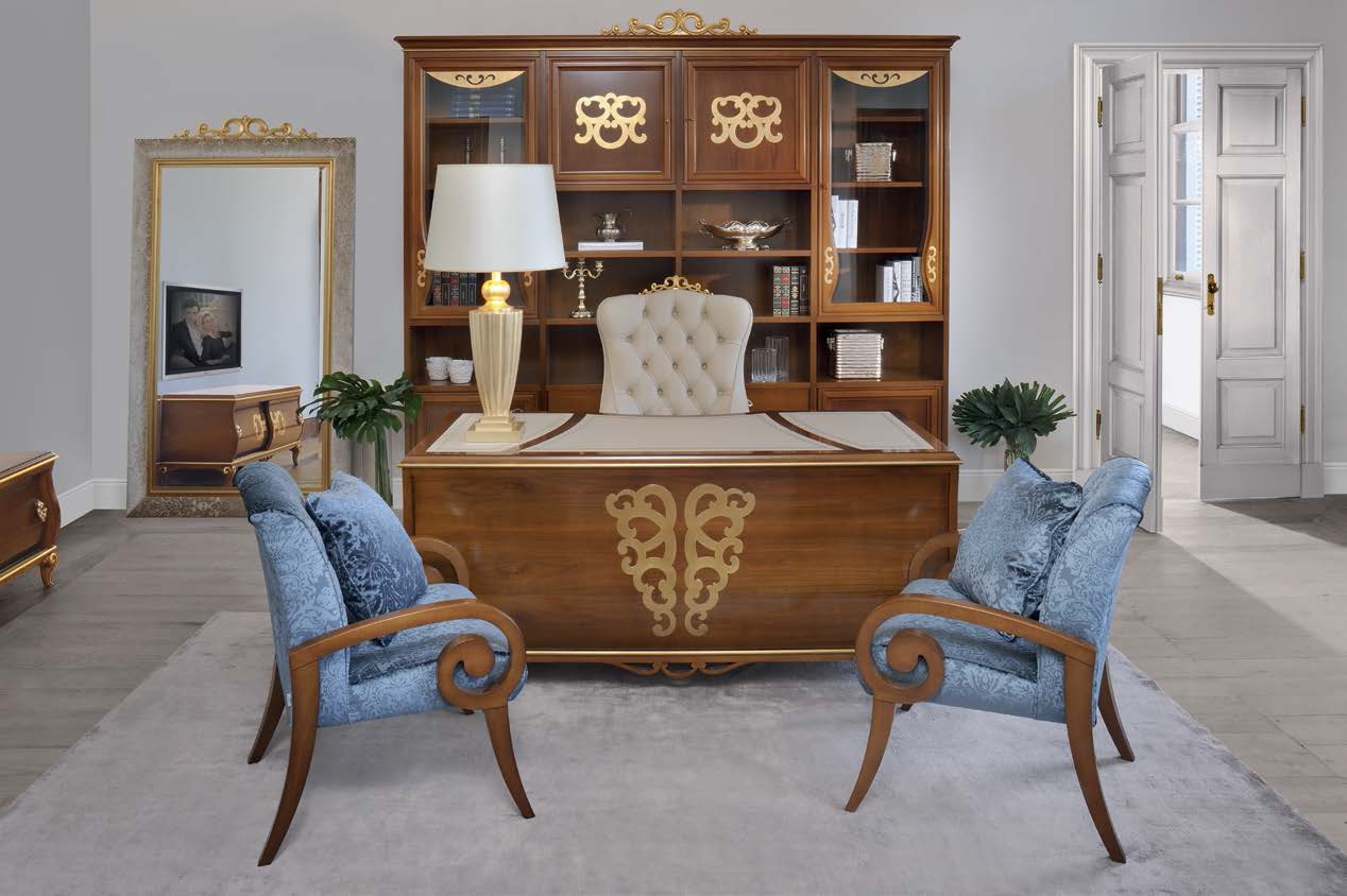 Книжный шкаф Giulietta and Romeo art.5245-06 от магазина Piramida Interiors