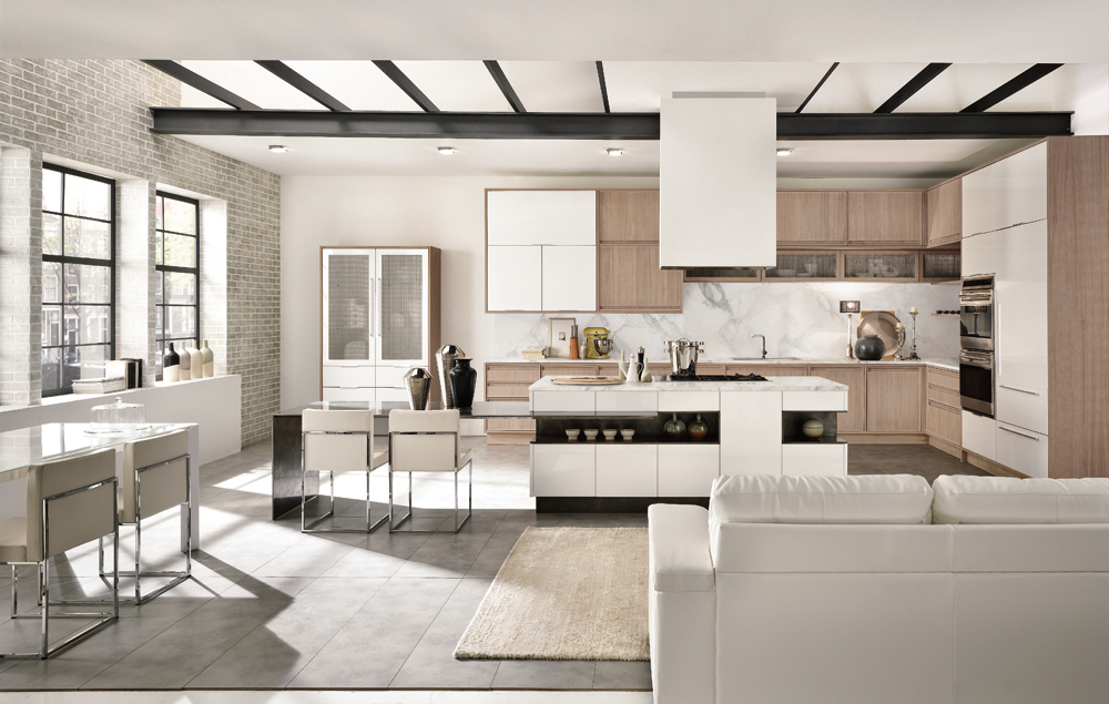 Кухня Timeline art.DOOR_WITH_INTEGRATED_HANDLE_4 от магазина Piramida Interiors