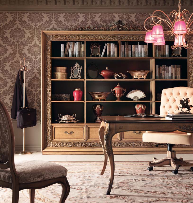 Книжный шкаф Gran Guardia art.2035_LNC от магазина Piramida Interiors