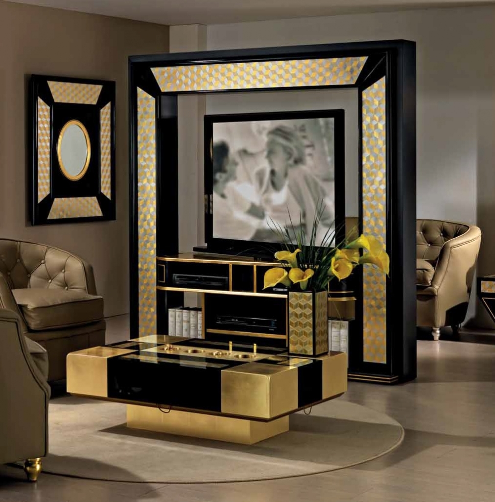 Стойка для TV Entertaining Concept art.REVOLVING-H.C._MOSAIK от магазина Piramida Interiors