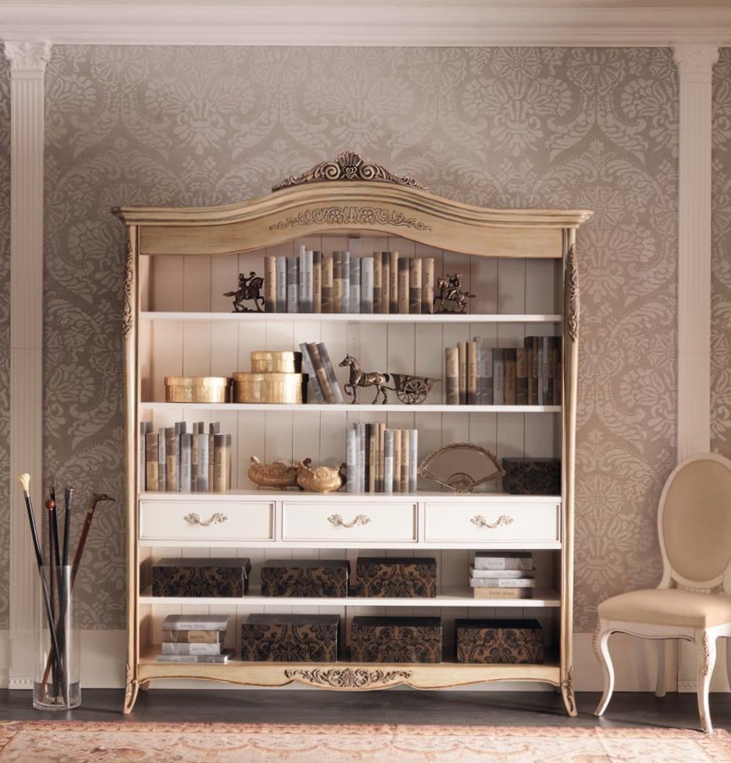 Книжный шкаф Gran Guardia art.2040_LCR от магазина Piramida Interiors