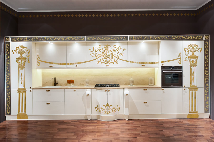 Кухня Art Deco art.ALESSIA_1 от магазина Piramida Interiors