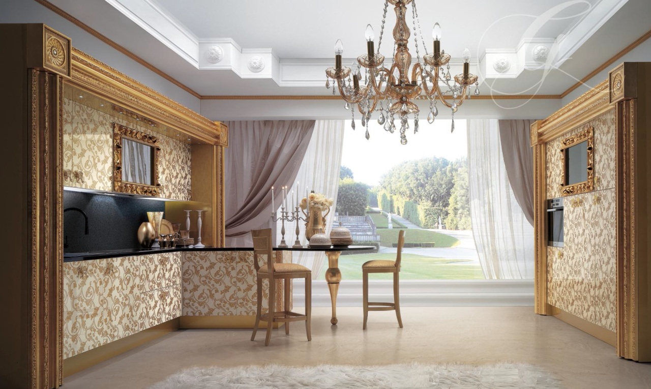 Кухня Luxury art.MAJESTIC_ORO_3 от магазина Piramida Interiors