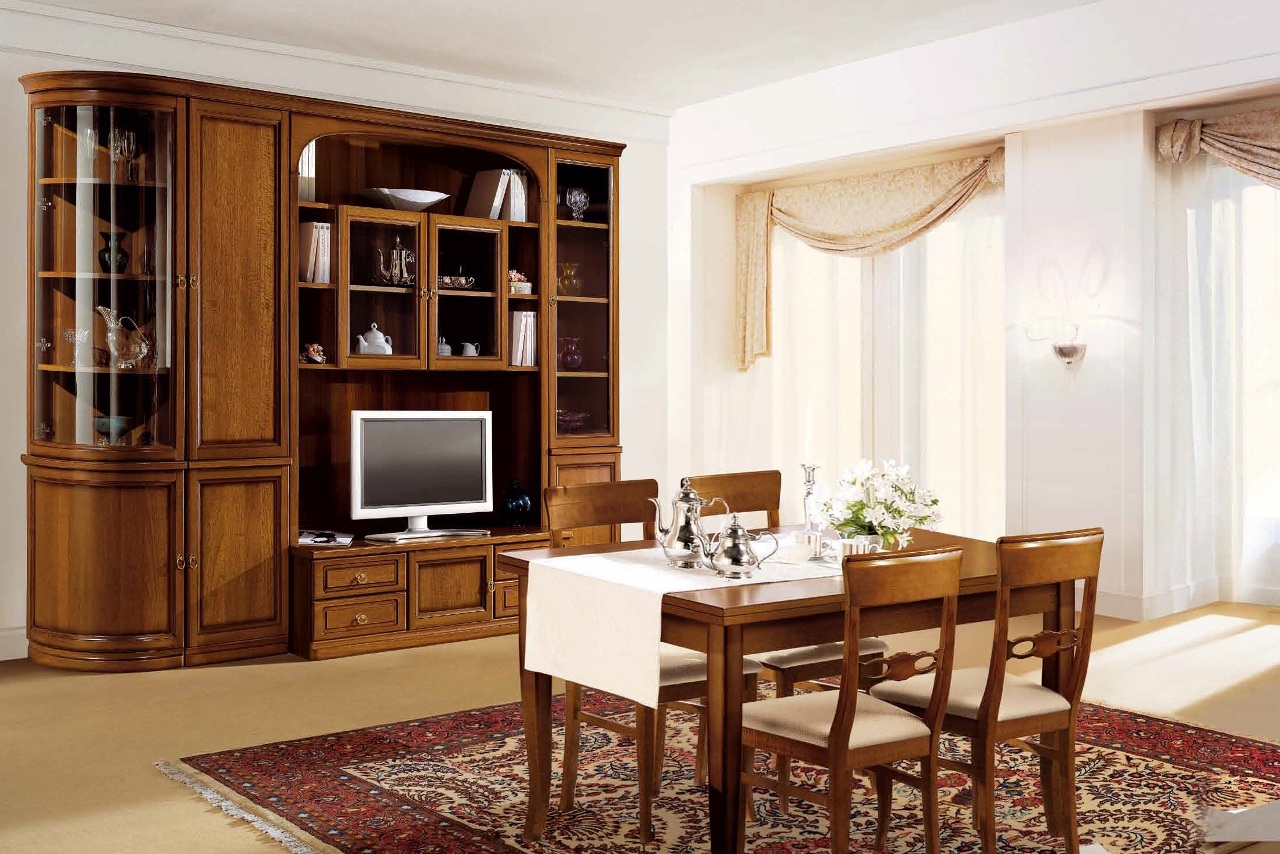Стенка Compas art.EPOCA_708 от магазина Piramida Interiors