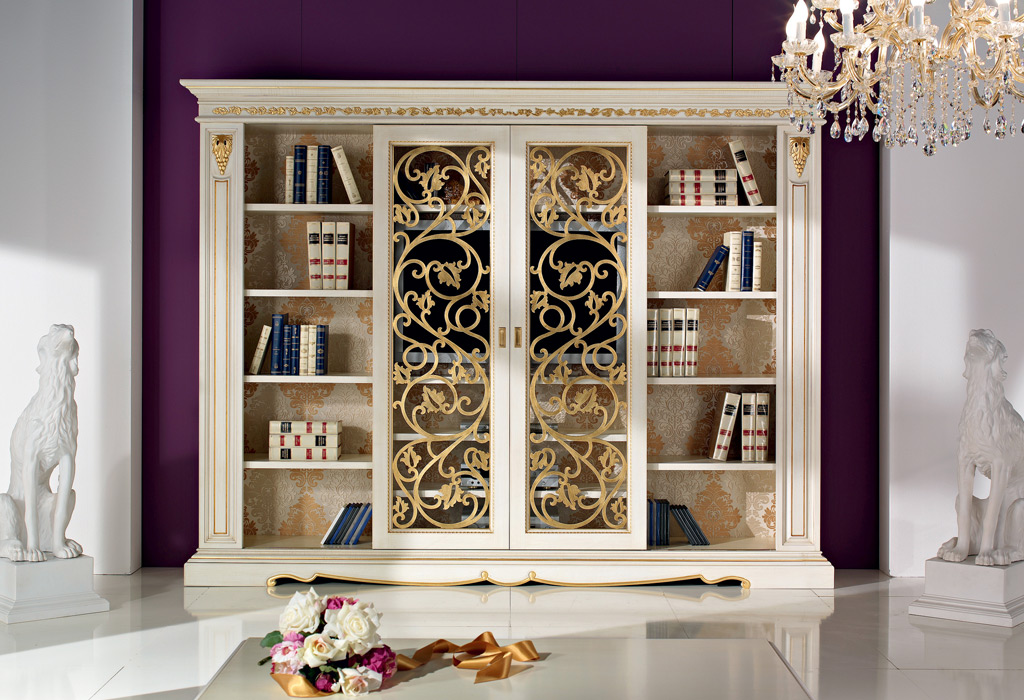 Книжный шкаф Montalcino art.1450LQ от магазина Piramida Interiors