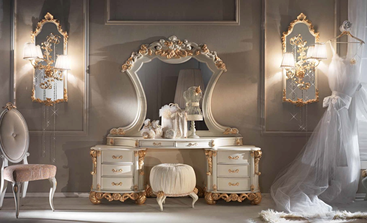 Туалетный столик Mon Amour art.2196+2198 от магазина Piramida Interiors