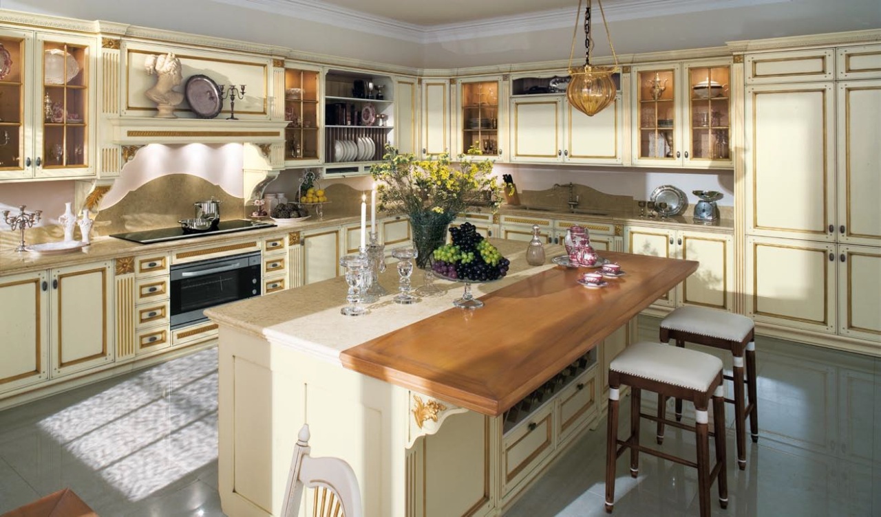 Кухня Classic Interiors art.FORTUNA_GOLD_2 от магазина Piramida Interiors