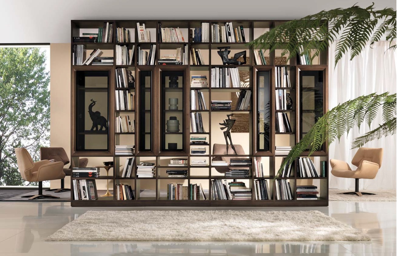 Книжный шкаф Concerto art.09 от магазина Piramida Interiors