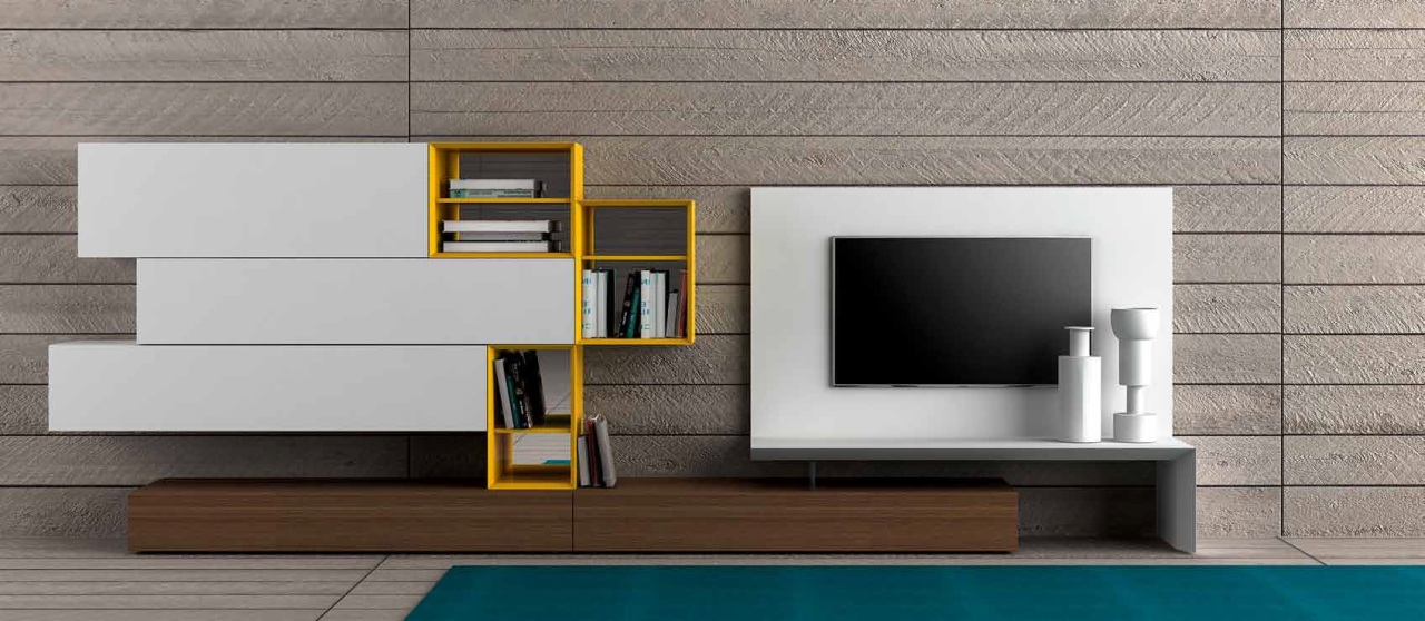 Стенка Sketchbook Spazio Day art.M218 от магазина Piramida Interiors