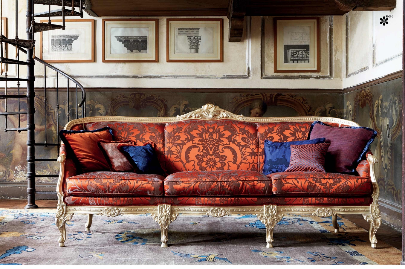 Диван Ares art.8883 от магазина Piramida Interiors
