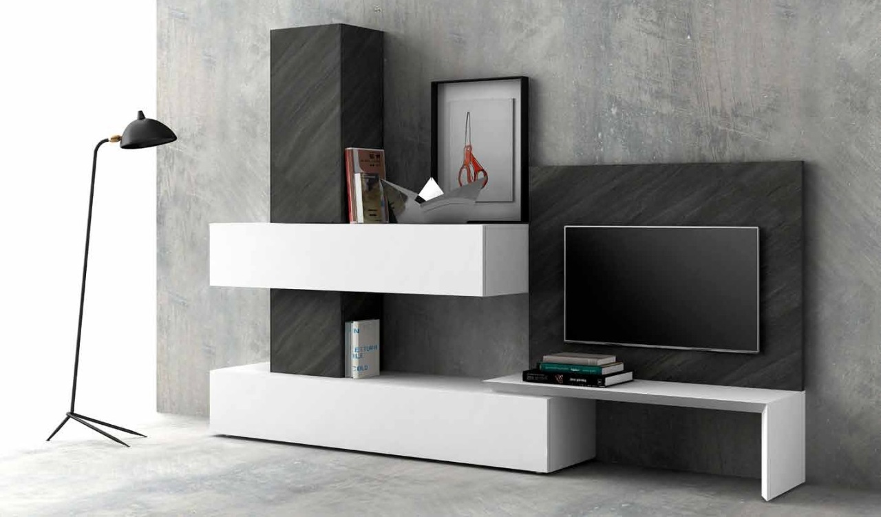 Стенка Sketchbook Spazio Day art.M203 от магазина Piramida Interiors