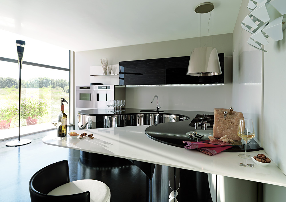 Кухня Domina art.EBANO_GRIGIO от магазина Piramida Interiors