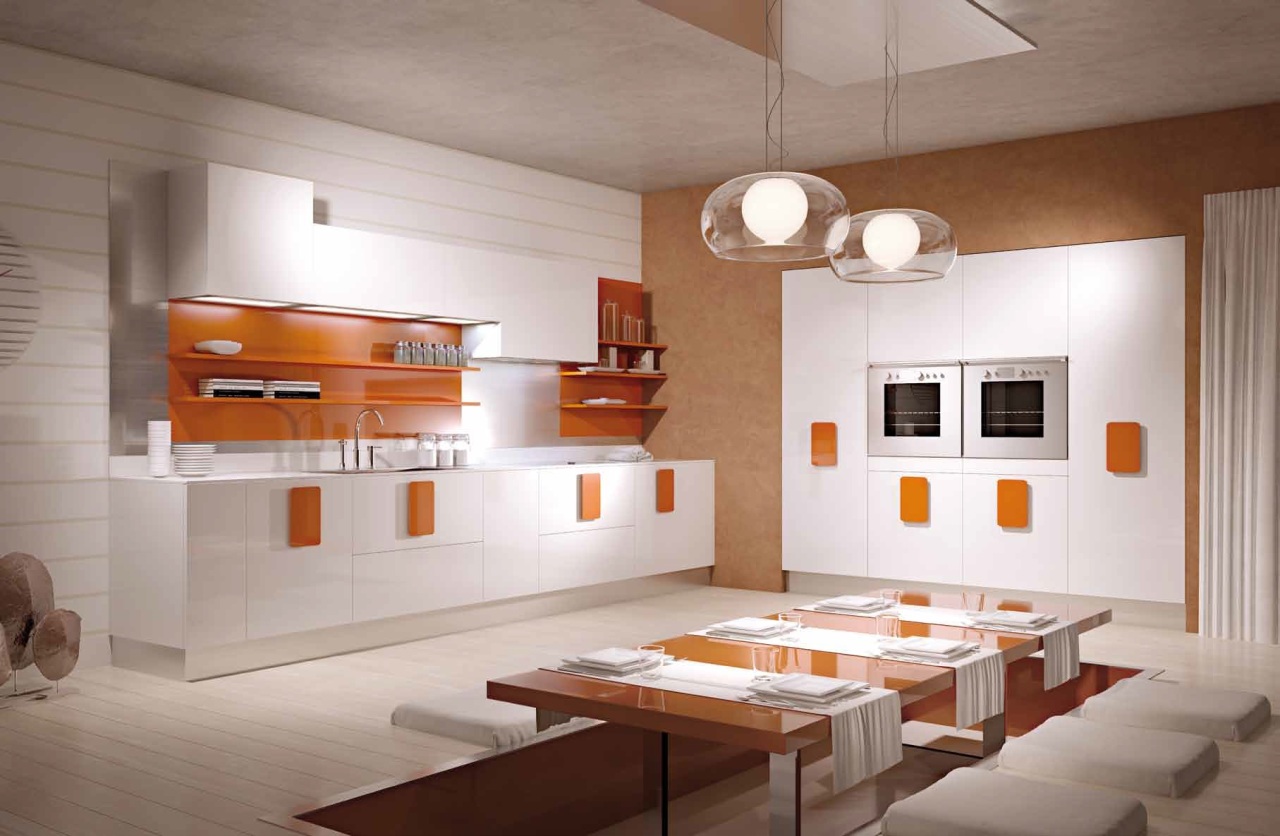Кухня Emporio art.SOLOBIANCO_06 от магазина Piramida Interiors