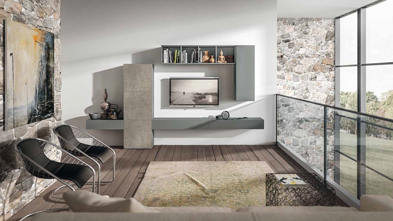 Стенка New Era art.MODULO_2 от магазина Piramida Interiors