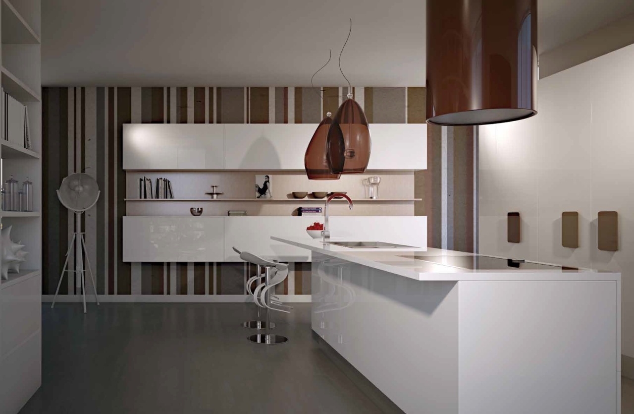 Кухня Emporio art.SOLOBIANCO_03 от магазина Piramida Interiors