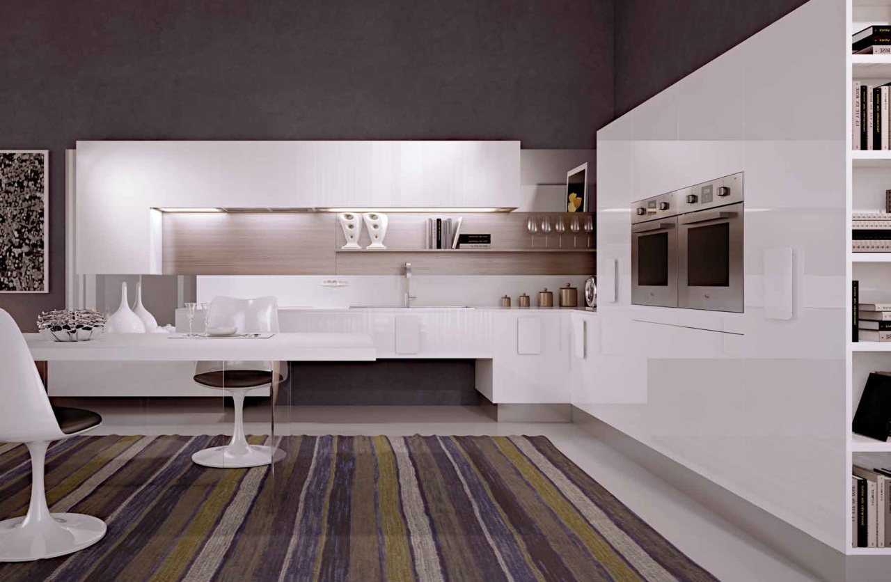 Кухня Emporio art.SOLOBIANCO_02 от магазина Piramida Interiors