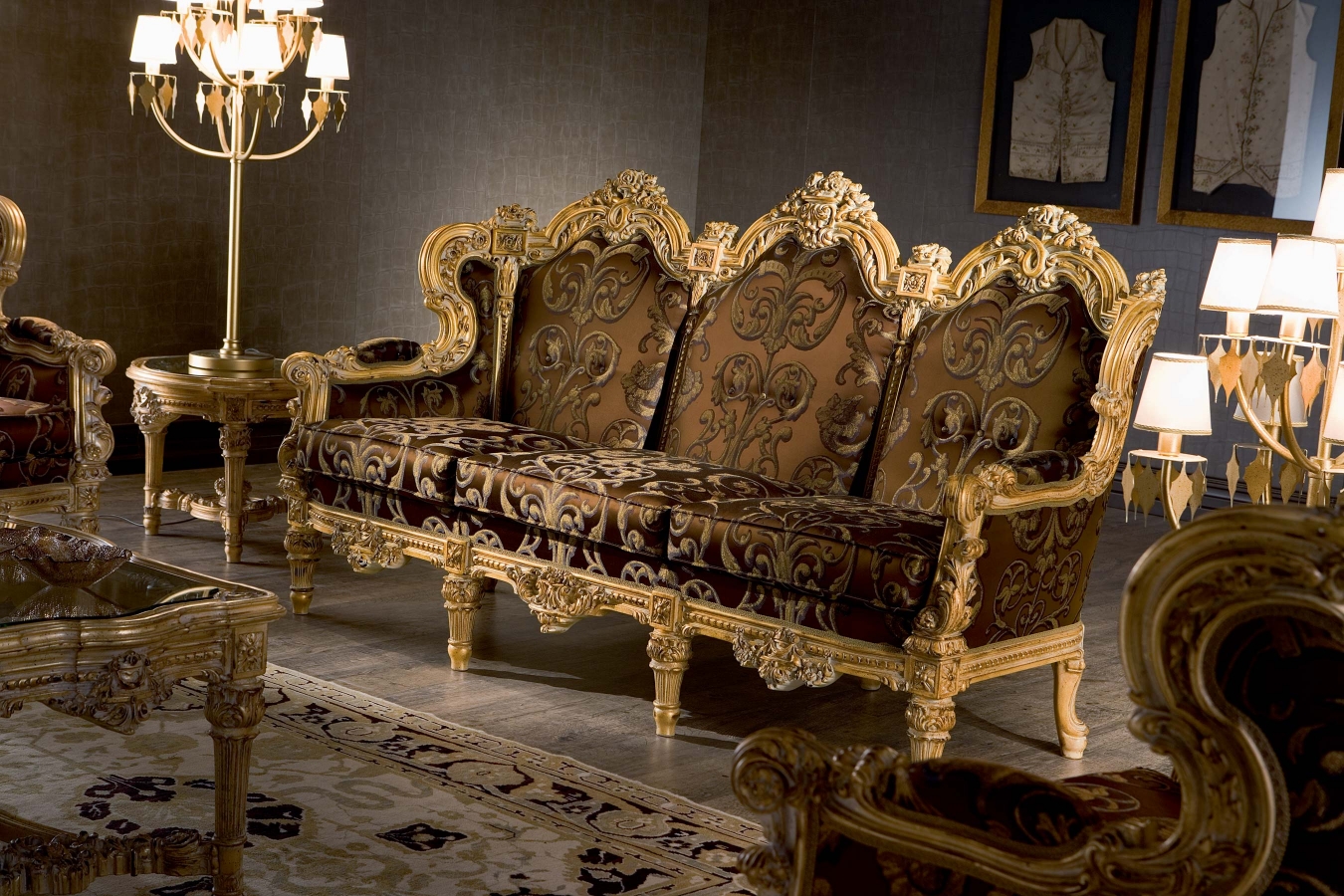 Диван Aristide art.863 от магазина Piramida Interiors