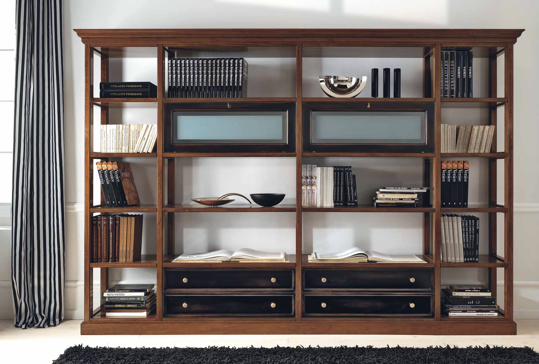 Книжный шкаф Palladio Classico art.P.1007C от магазина Piramida Interiors